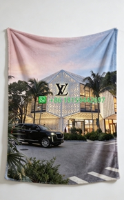 Louis Vuitton Throw Blankets